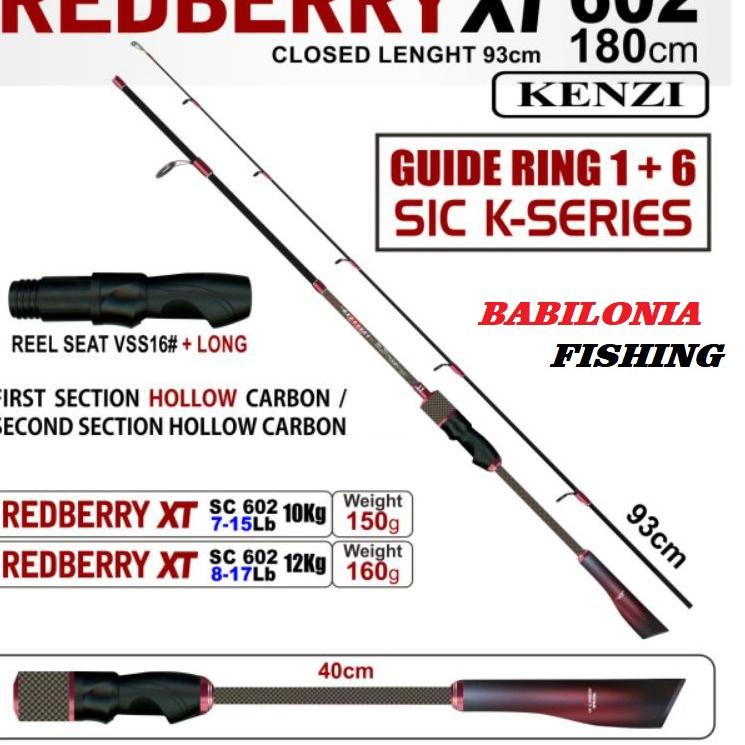 SALEE.. JORAN KENZI REDBERRY XT 602  7-15lbs 8-17lbs