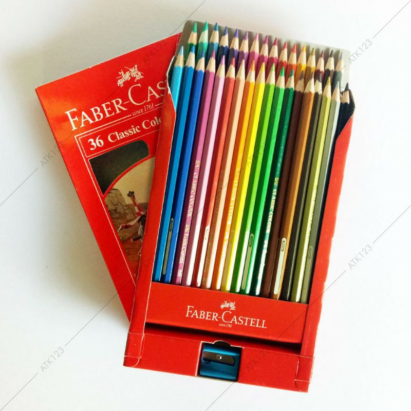 

pensil warna Faber-Castell isi 36 classic colour