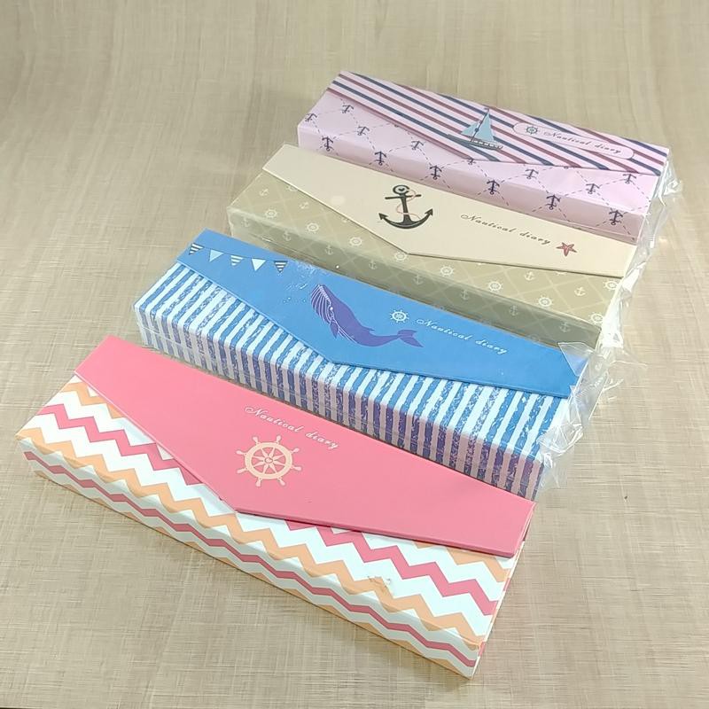 

kotak pensil karton motif sea casual KAX117-8