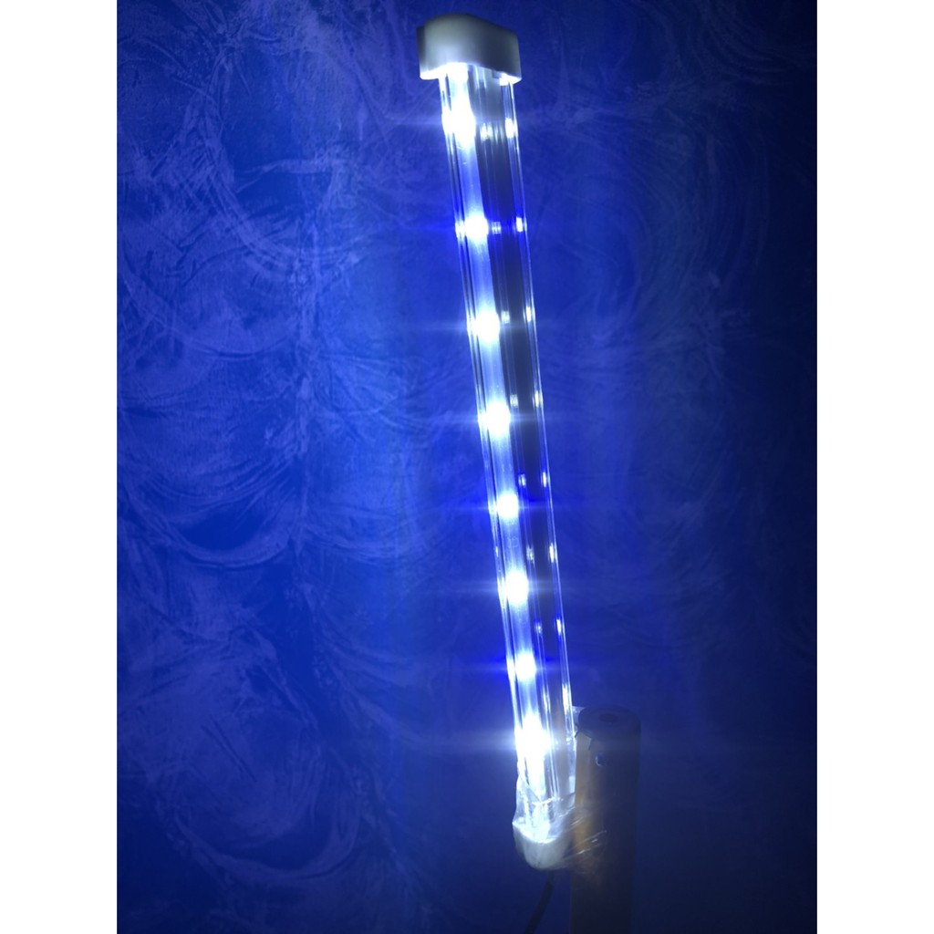 Lampu LED jepit untuk Aquarium / Ruangan Daya 8 Watt Panjang 22 CM