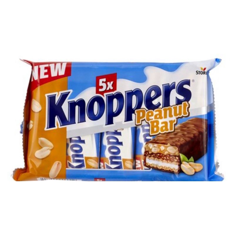 

KNOPPERS ERDNUSS RIEGEL PEANUT BAR 5 PCS