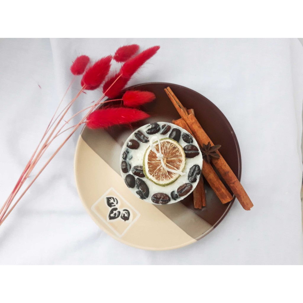Lilin Aromaterapi || Scented Candle with Coffee Beans
