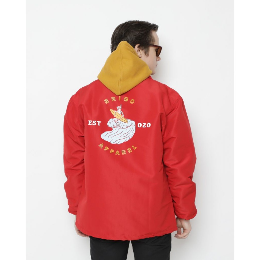 

Erigo Coach Jacket Waida Red