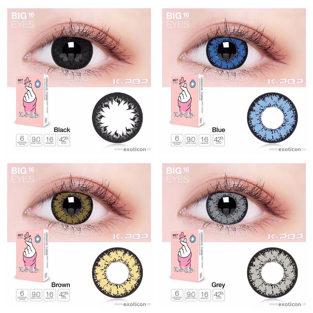 softlens KPOP MINUS -4.50 s/d -10.00