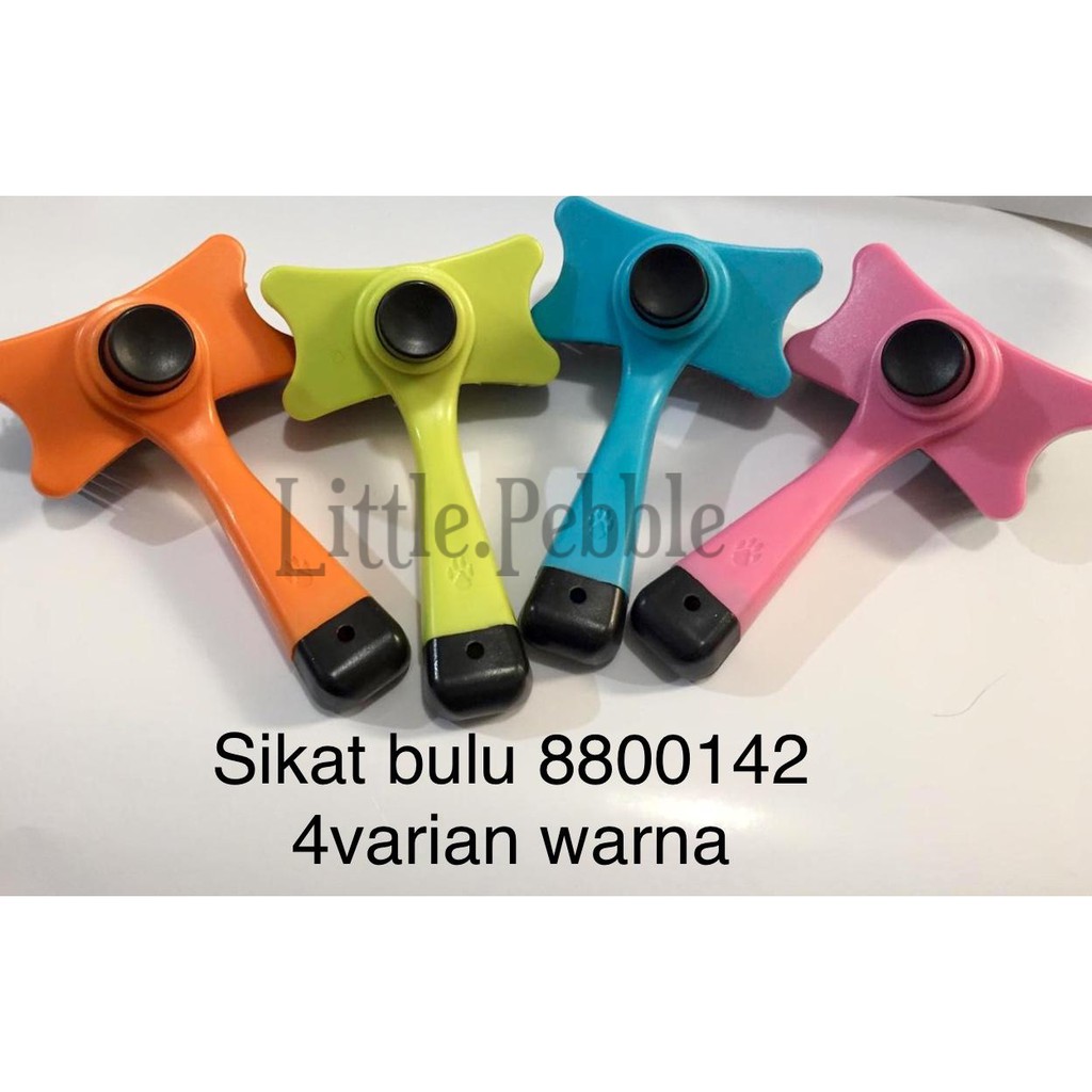 sr14-sisir sikat plastik bulu rontok anjing kucing-8800142