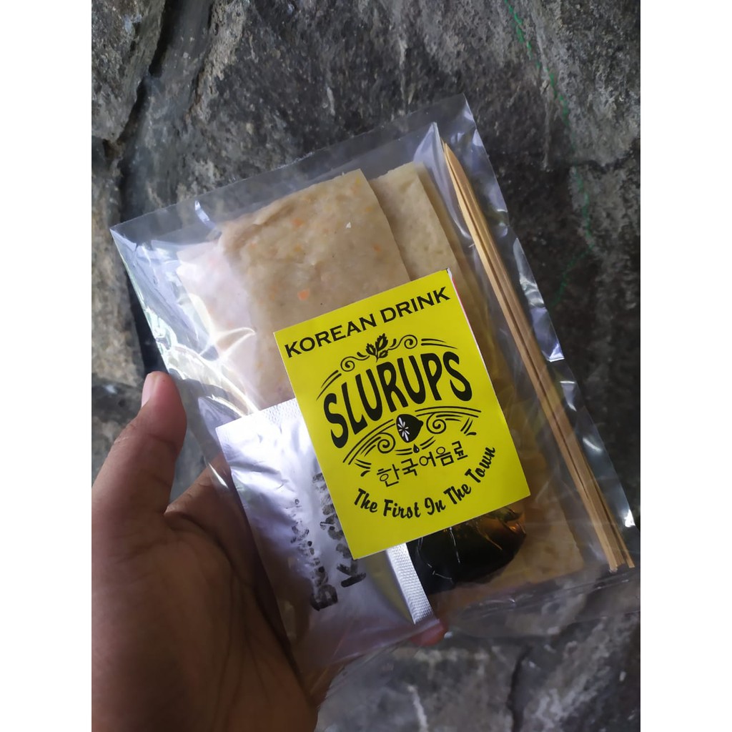 

Odeng Soup - Slurups Korean Drink