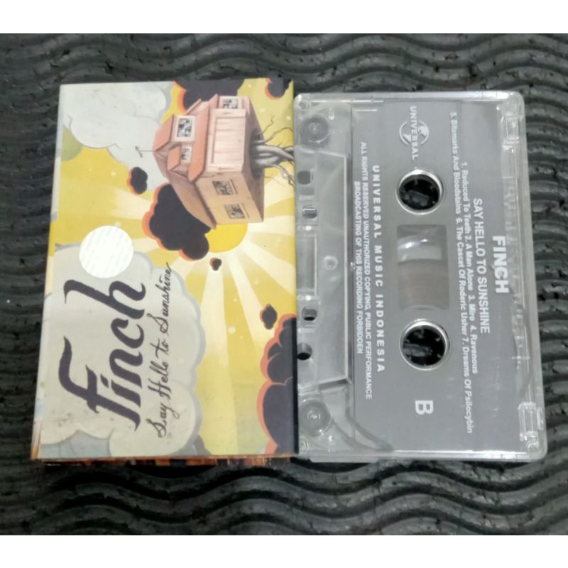 Kaset Pita Finch - Hello To Sunshine - Post Hardcore emo