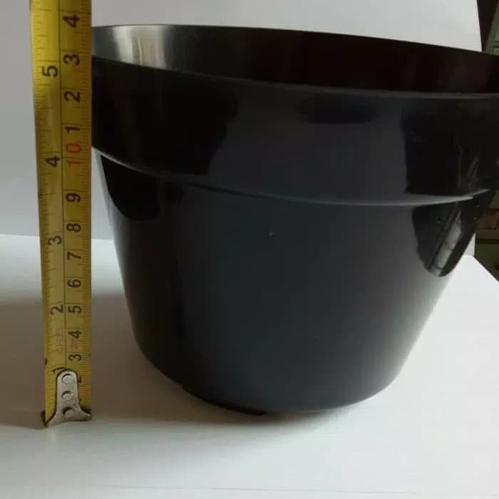 POT Bunga | POT 20 HITAM | POT PLASTIK | Pot 20 cm | Pot plastik hitam