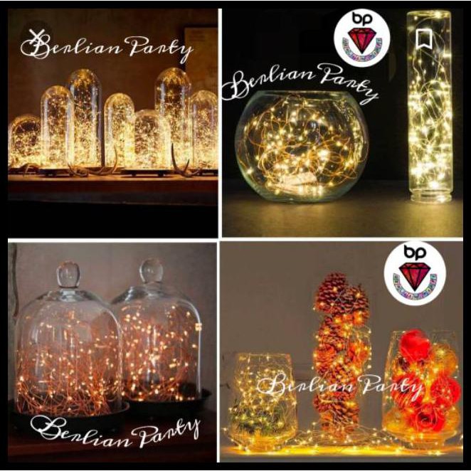 Boleh Dropship Lampu Tumbler Kawat Led / Lampu Hias Batrai Led Kawat