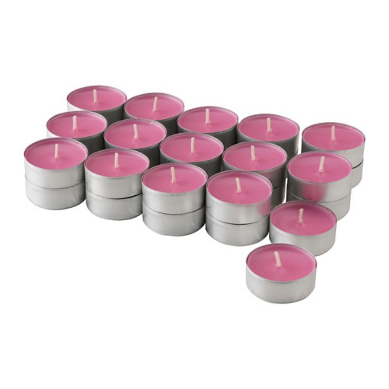 2pcs Lilin Aroma Cherries Pink Candle