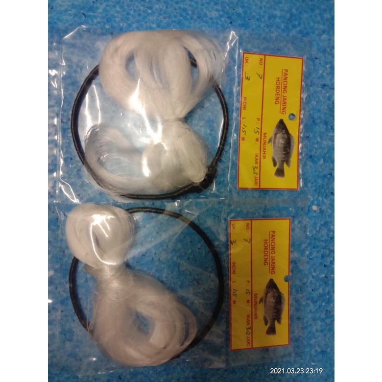 Paket 5 Pcs Jaring Memanjang Hordeng + Pemberat