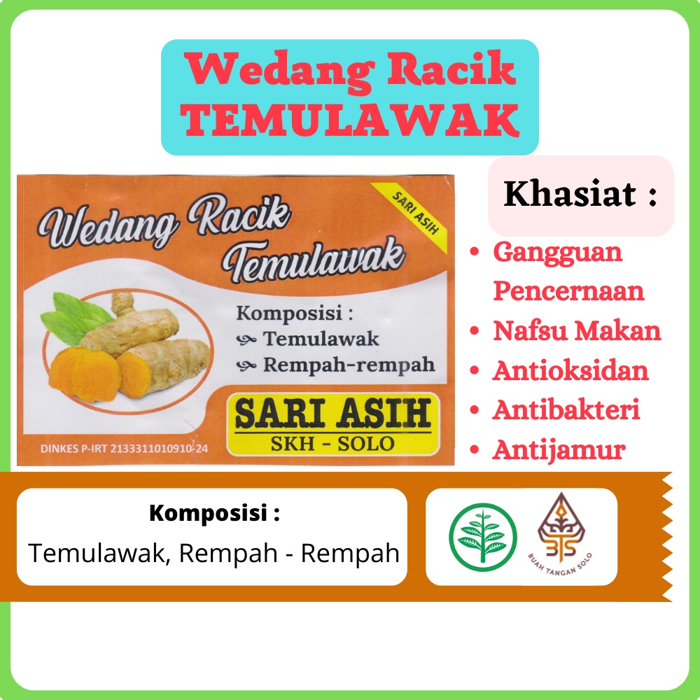 

Wedang Racik Temulawak untuk Gangguan Pencernaan dan Menambah Nafsu Makan