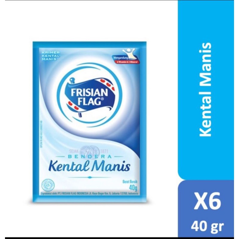 

Frisian flag susu bendera sachet putih