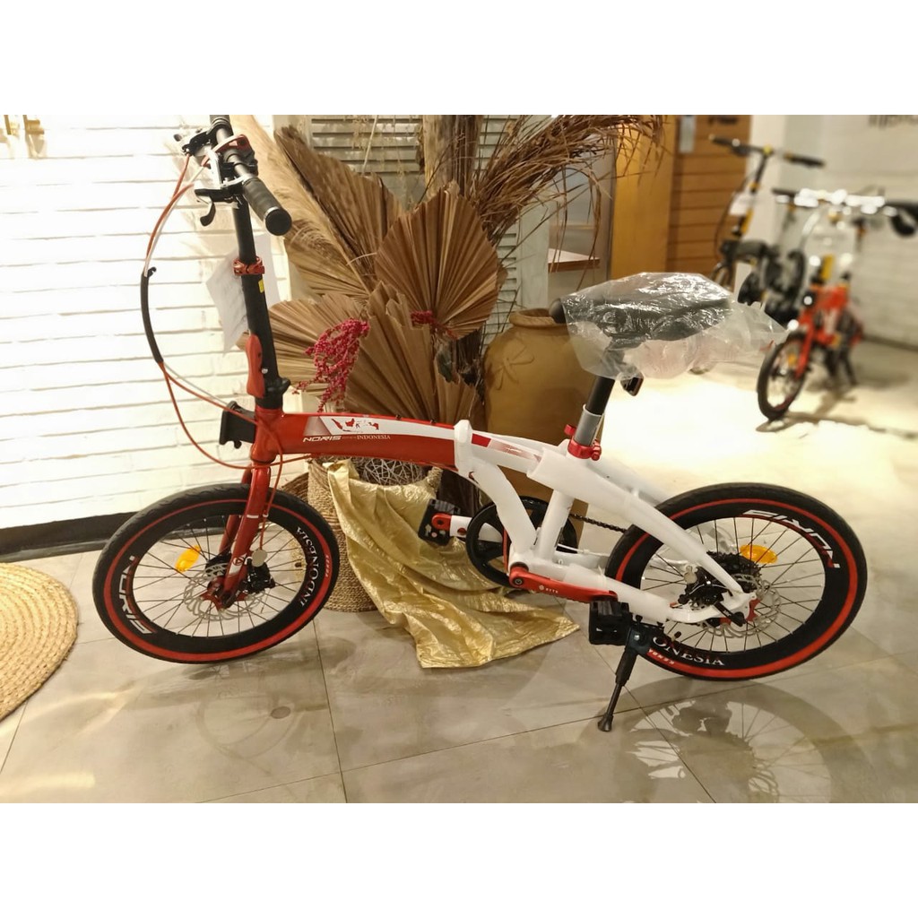 Sepeda Lipat Pacific Bike Noris 20Inch Special Edition Rep Indonesia