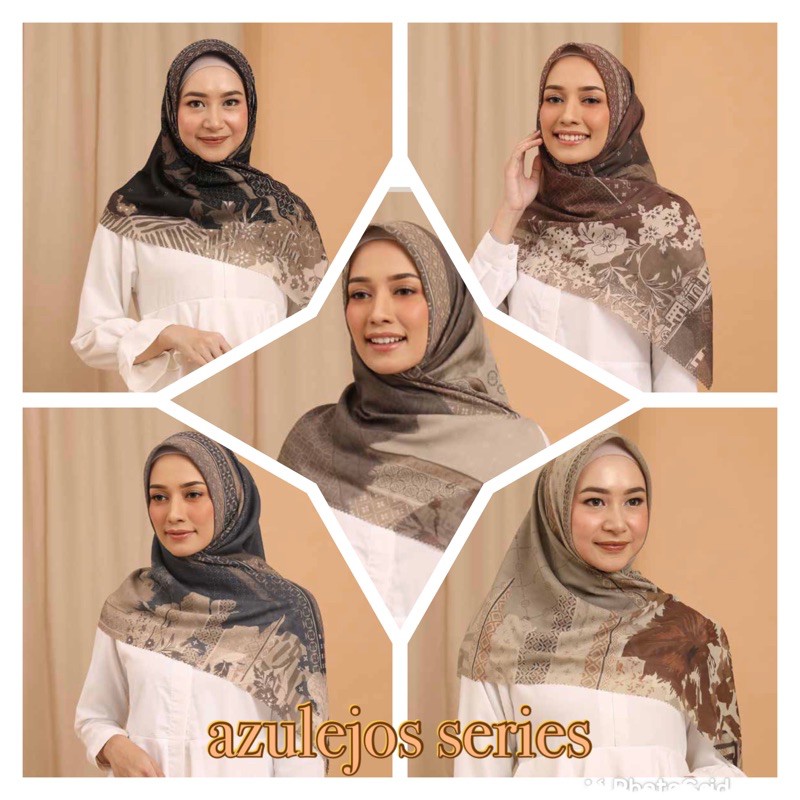 PuruKambera Azulejos Series Scarf