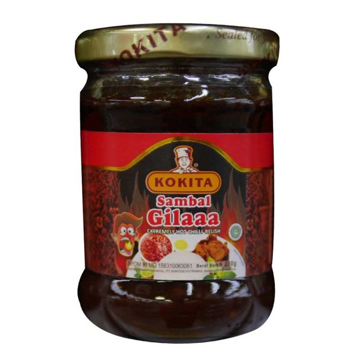 

Kokita Sambal Gila 200 gr