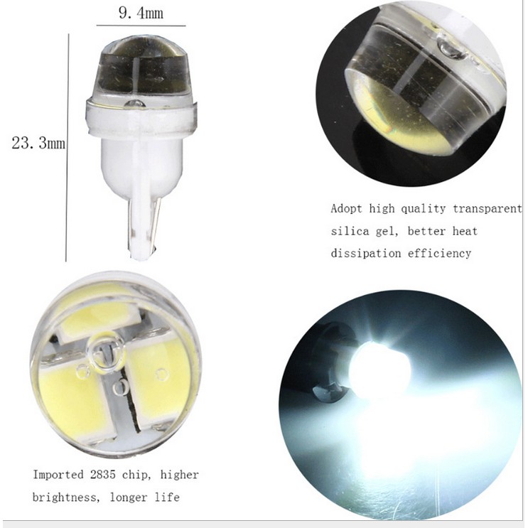 LAMPU LED T10 W5W MOBIL MOTOR UNIVERSAL RPM REM STOP SENJA MUNDUR SEIN PLAT NOMOR JELLY PENDEK