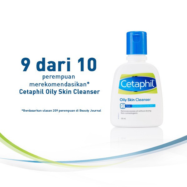 Cetaphil Oily Skin Cleanser / Skin Care Pembersih Muka untuk Kulit Berminyak - 125ml