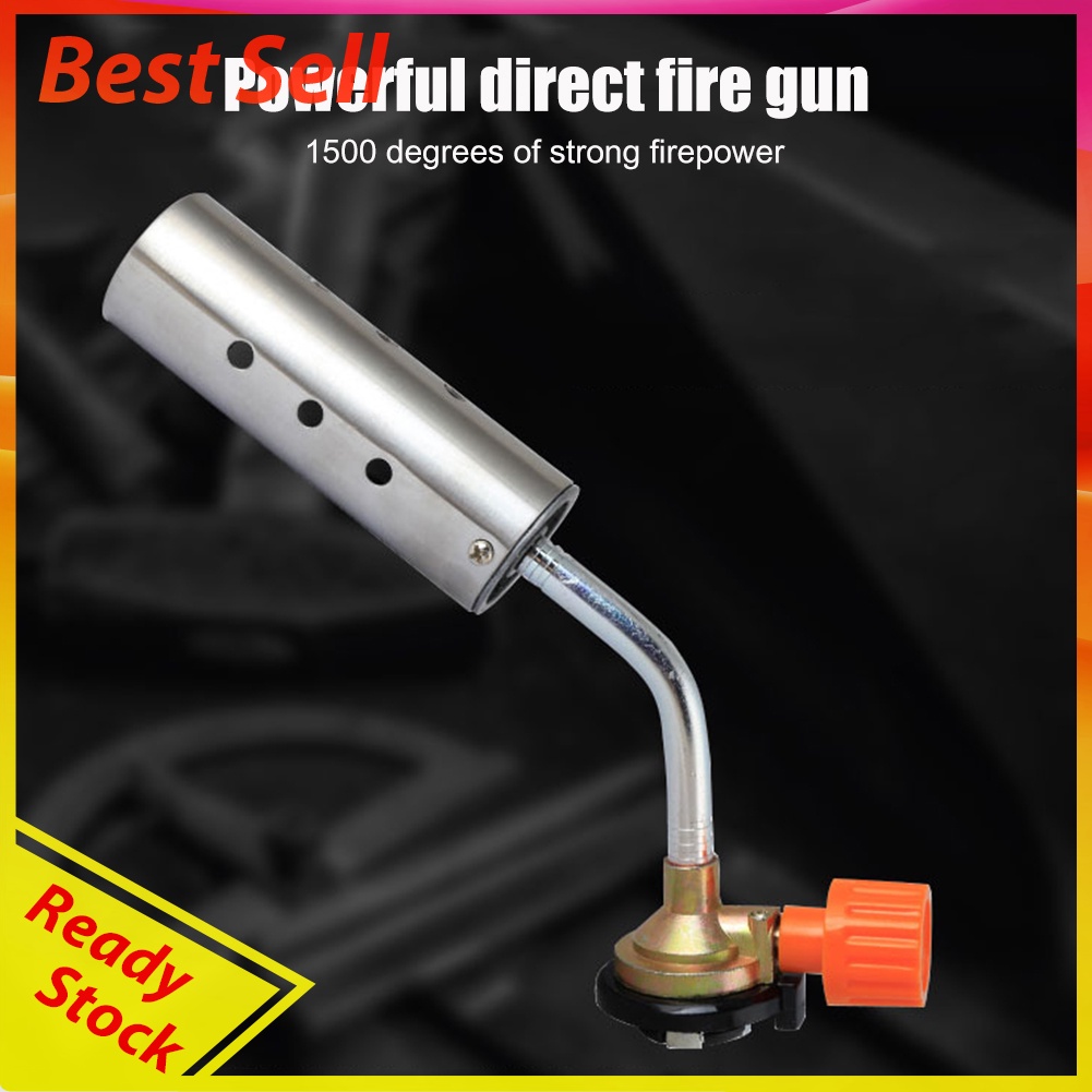 Portable Mini Metal Welding Torch Adjustable Cooking Cassette Flamethrower