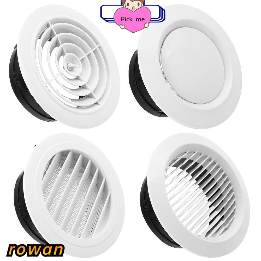 ROW Durable Air Vent Round Vents Cover Ducting Ventilation Grilles Various Shapes Air Circulation Air Conditioning Supplies Anti-bird And Rat Extract Valve Grille