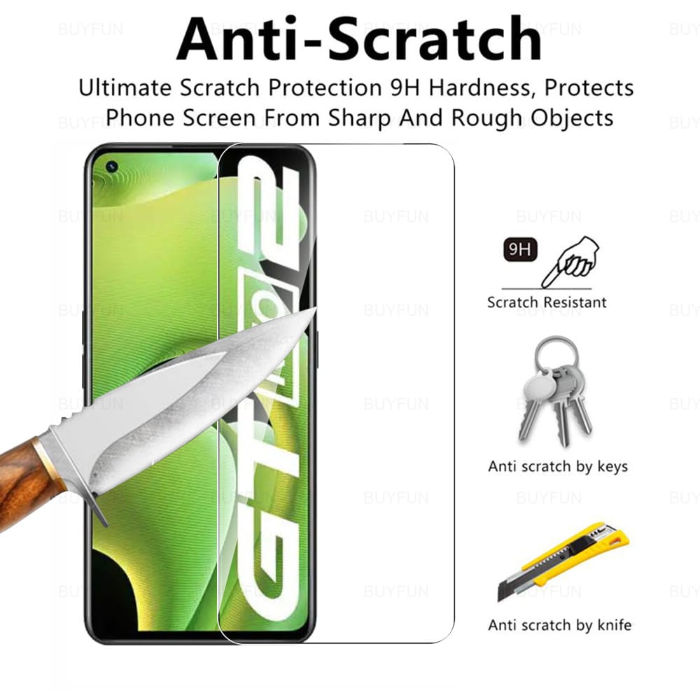 Promo Tempered Glass Realme Gt Neo2 Anti Gores Layar Bening 9H screen protector