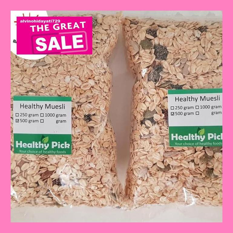 

Al04Nind Muesli Healty Food (500Gr X 2), Buy 1 Get 2. Indvvl03