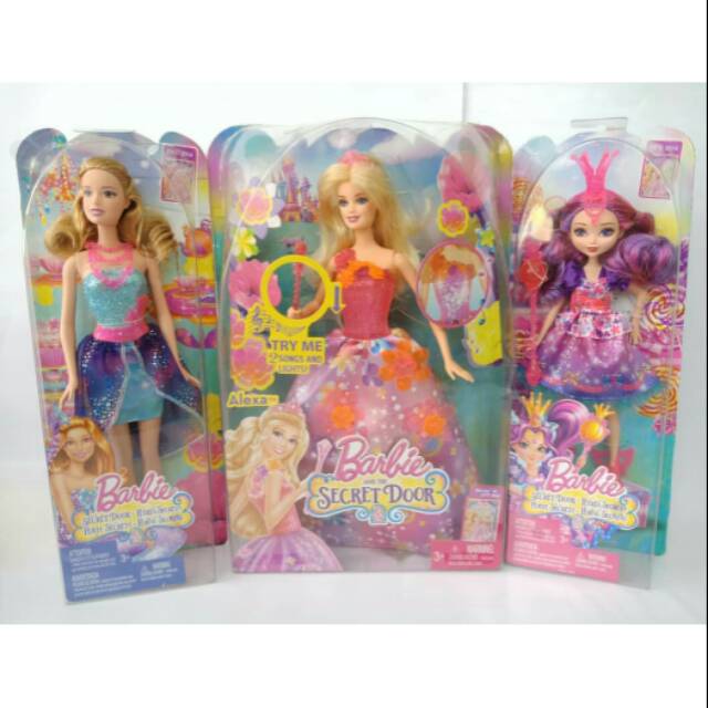 PELUNASAN Barbie Secret Door Set (Alexa, Romy, Malucia)