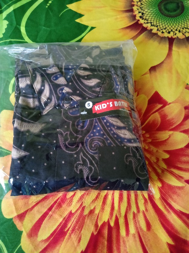 Kemeja Batik Anak Lengan Panjang Usia 1-10th Termurah Dan Berkualitas Tinggi (realpict) Dengan Poto
