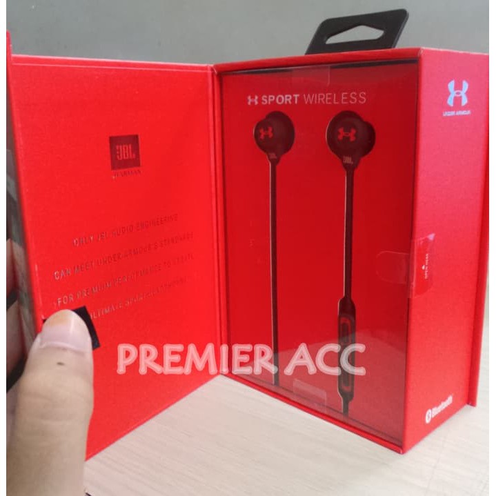 JBL Under Armour Sport Wireless In Ear Headphones   Hitam