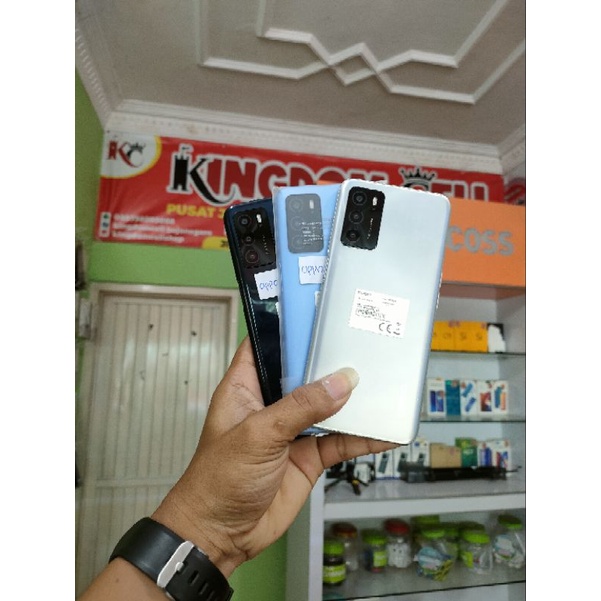 PROMO SECOND OPPO A16 RAM 4/64 FULLSET ORIGINAL