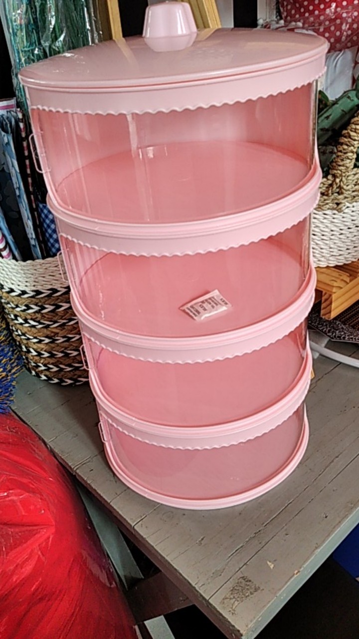 Tempat Penyimpanan Makanan Rak Makanan Tempat Lauk Tudung Saji Susun Food Storage Food Cover