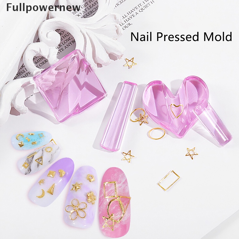 [FULL] 1Set Making Model Pressed Mould Nail Art Mold Manicure Arc Tool Slice Model Tool