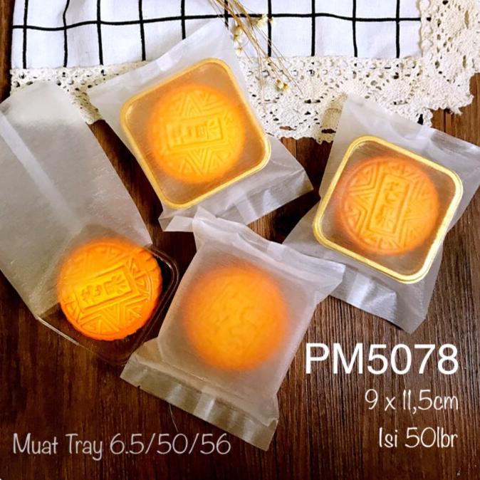 

Plastik Kue PM5078 Mooncake, Motif Polos Tebal Glitter mooncak37 Murah