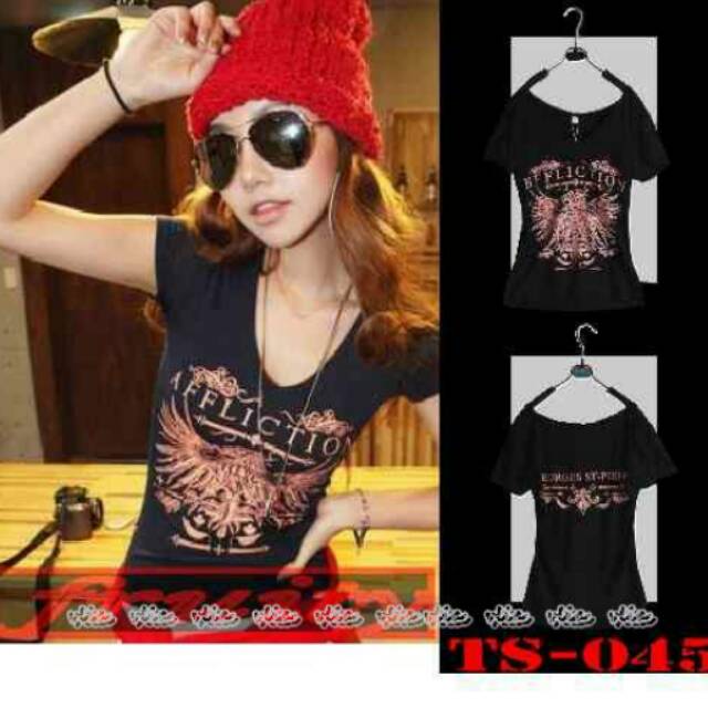 Kaos atasan remaja Dewasa  Affliction