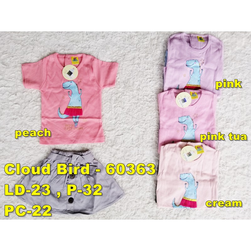 cloud bird 61363 setelan dino anak bayi 12-18 bulan