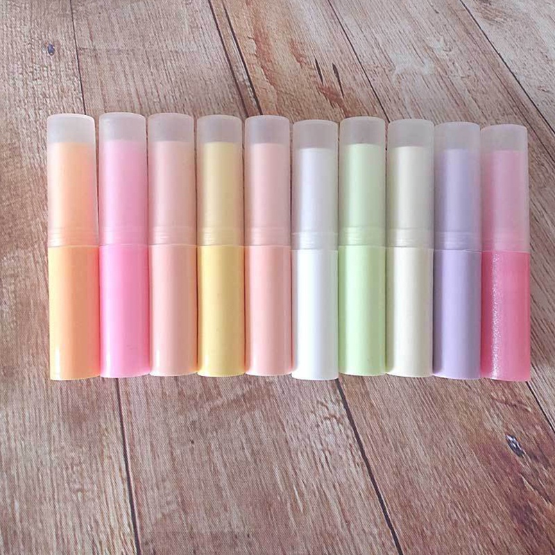 5pcs / lot 3g Botol Lipstick / Lip Balm Mini Kosong Dengan Tutup