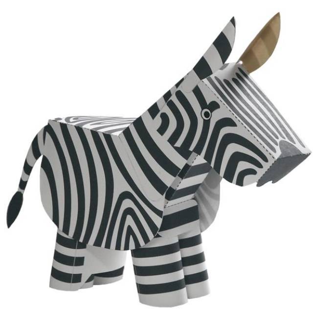 

Zebra Cute Papercraft