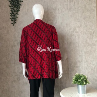 Batik Outer Bahan Katun Paris Batik Riana Kesuma Batik Outer Bahan Katun Paris Batik Riana Kesuma