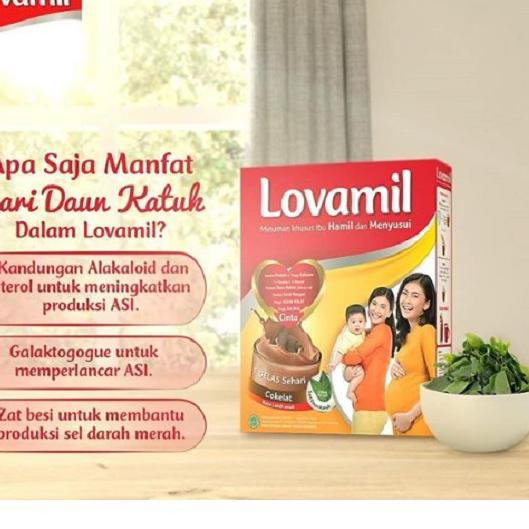 [COD] Lovamil Hamil dan Menyusui Coklat 120gr