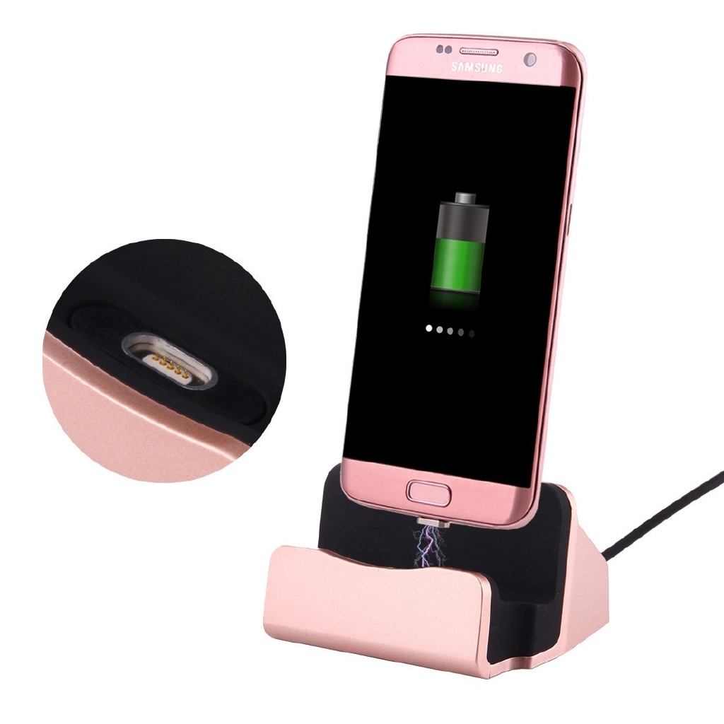 Dock Charger Smartphone untuk Samsung, HTC, LG, Sony, Huawei, Lenovo