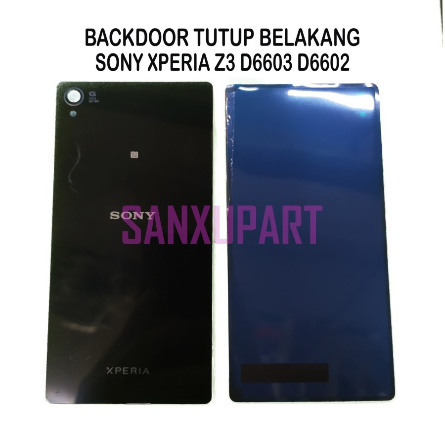 TUTUP BELAKANG BACKCOVER HOUSING CASING SONY Z3 D6603 D6602