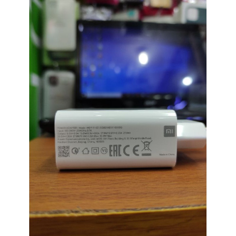 Charger XIAOMI Redmi Note 10 / 10 Pro Turbo 33W Real Original New