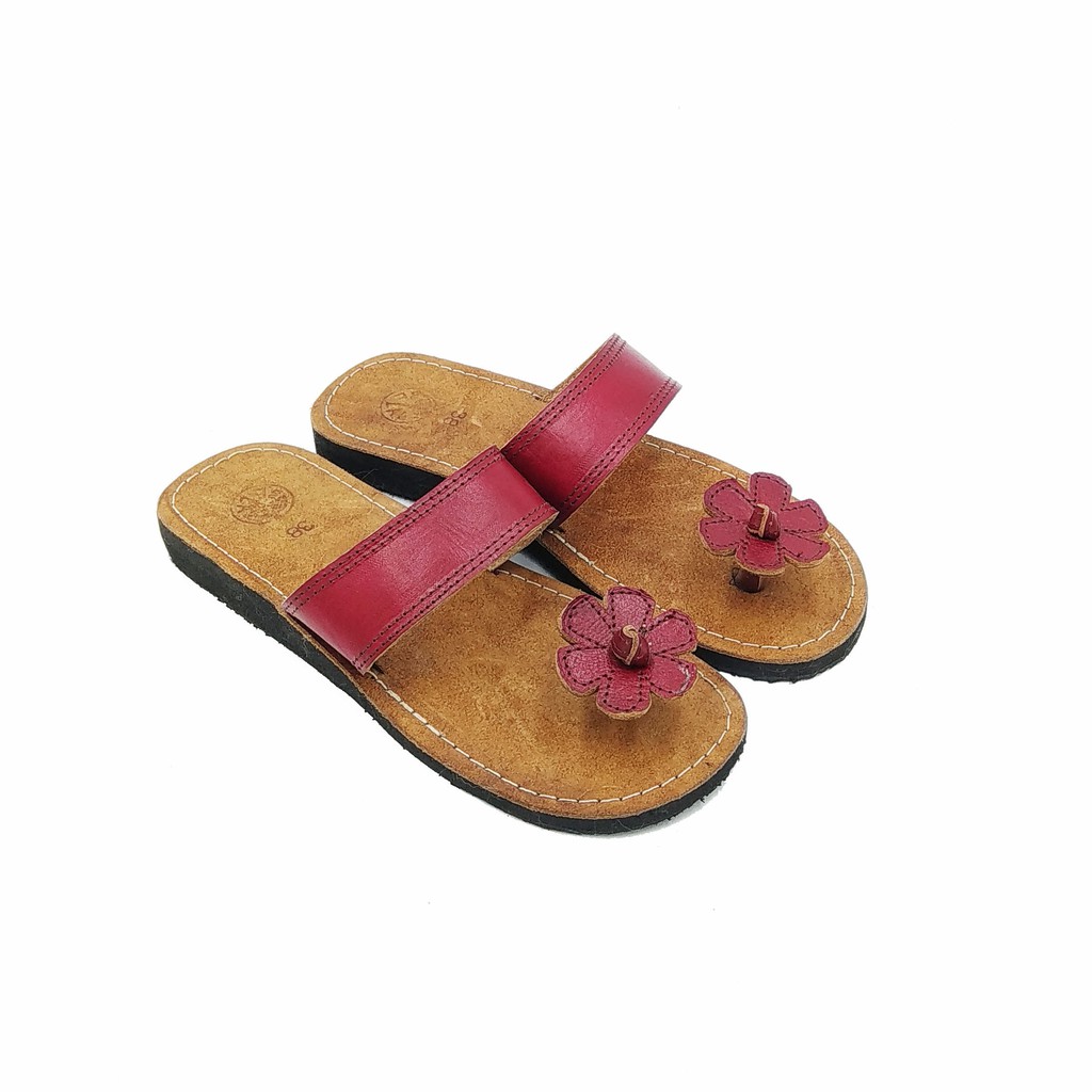 Terbaru Sandal Jepit Kulit Wanita Sandal Kulit Asli Terbaru Sandal Jepit Kulit Wanita Sandal Kulit Asli