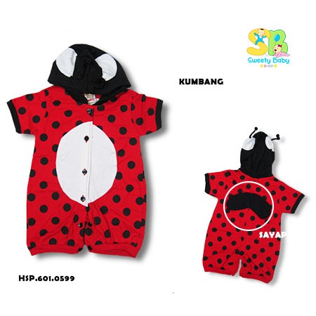 Jumper Bayi Lucu Karakter Kostum Bayi Terlaris New 4-8 Bulan