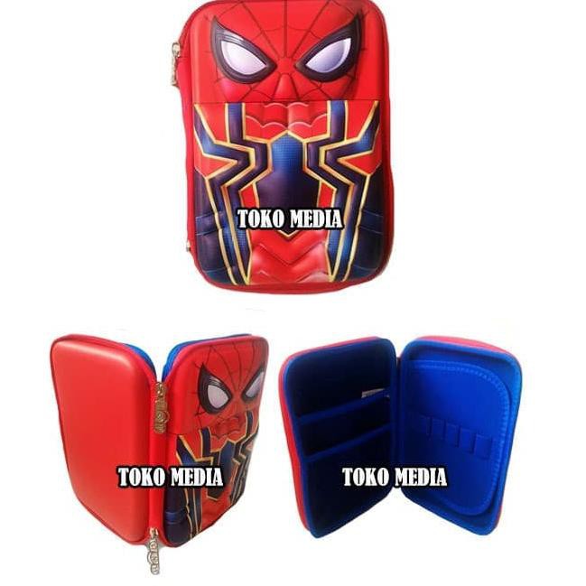 

✫ Kotak / Tempat Pensil Organizer Karakter Ala Smiggle SPIDERMAN ◊