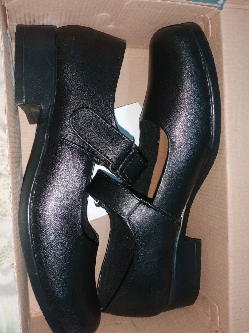 Sepatu Pantofel Sekolah Paskibra Wanita Formal Ukuran Besar Jumbo 36 - 44 Bahan Kulit Big Size