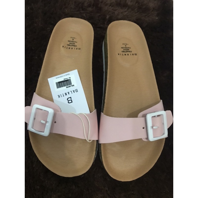 SANDAL BALANTIK STRIP 1 BABY PINK