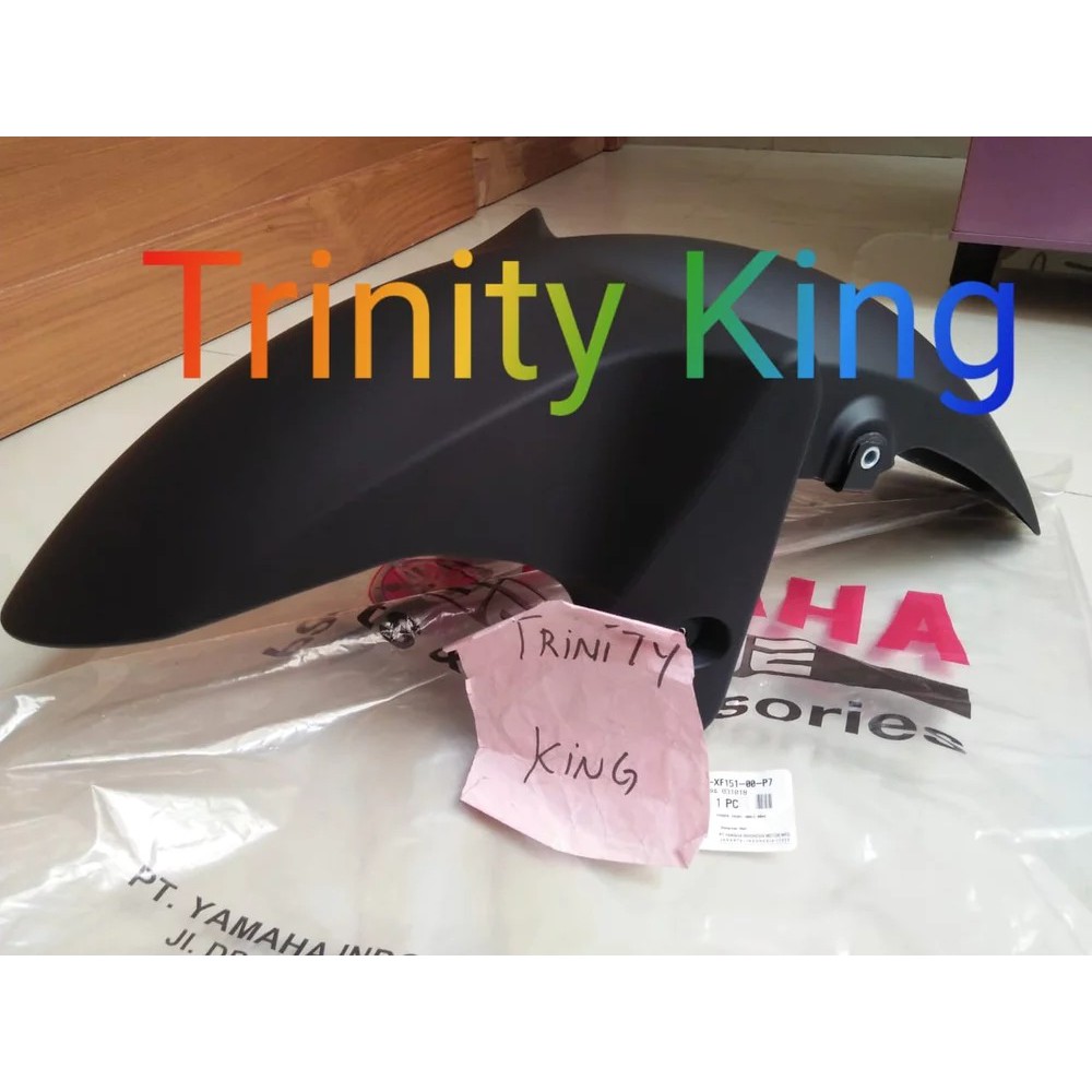 Spakbor Depan Yamaha R25 Original- 2017 Black Doff