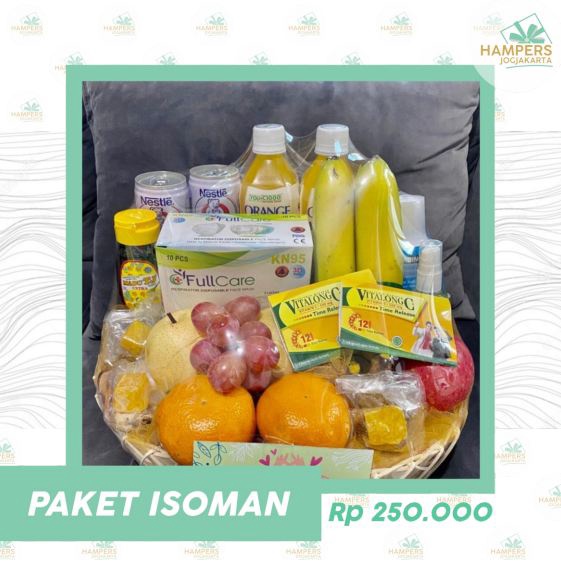 

hampers isolasi mandiri / hampers isoman premium / covid hampers