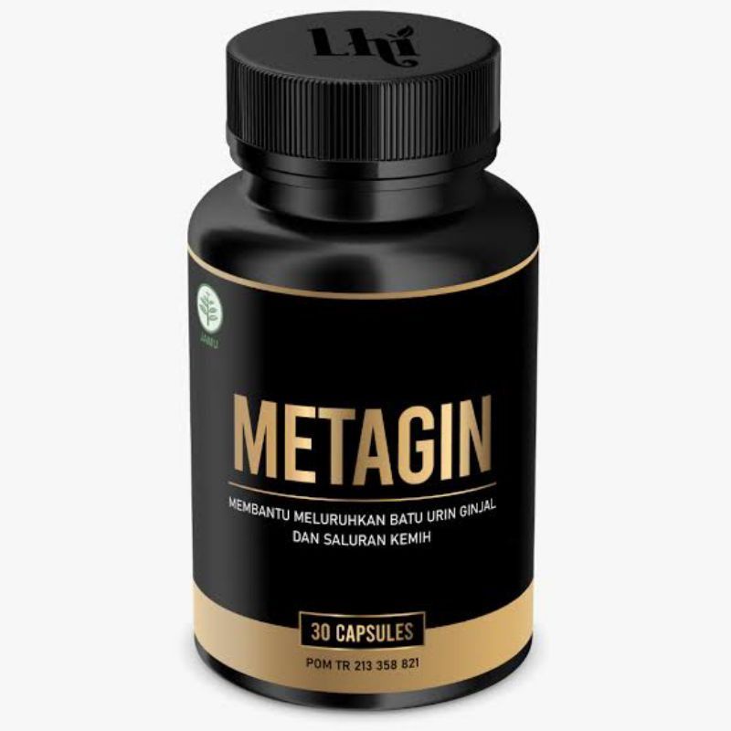 METAGIN Herbal Original Bpom Obat Penghancur Batu Ginjal Susah Kencing